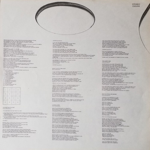 The Who Face Dances vinyl LP used, rock pop