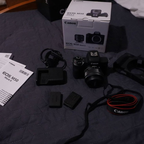 Canon EOS M50 Mark II like new