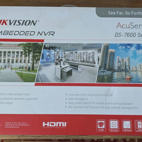 HIKVISION DS-7608NXI-K1/8P(D) Network Recorder NXI-K Series New