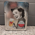 Tin collectible box used