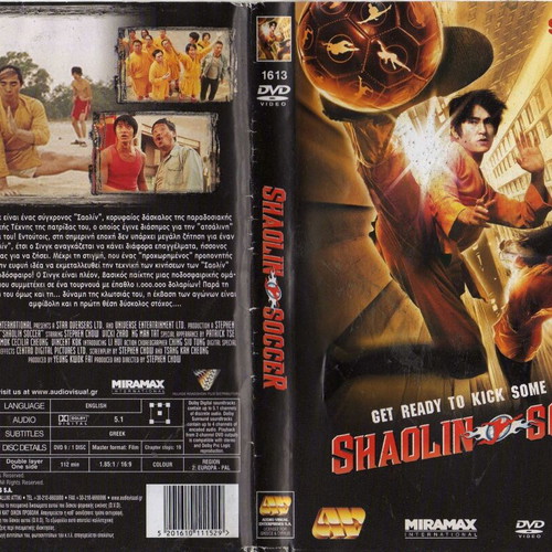 Shaolin Soccer DVD, action comedy drama with subtitles