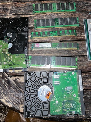 Gold-plated RAM and other devices new