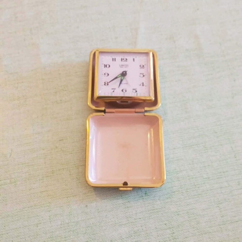 Landex Royal Craft Vintage Travel Clock from 1970s-1980s like new