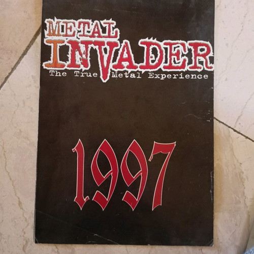 Metal Invader 1997 magazine calendar new