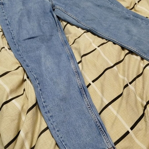 Mom jeans Zara blue, like new, high waist, size M