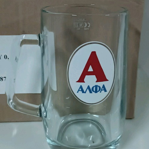 Ποτήρια μπύρας Άλφα 0,5l πακέτο 6 τεμαχίων καινούργια