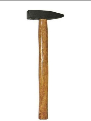 Hammer with wooden handle 100gr new