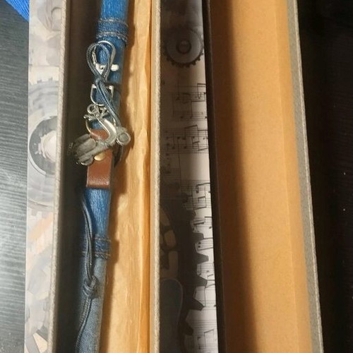 Handmade Vespa Easter Candle new, blue with leather details