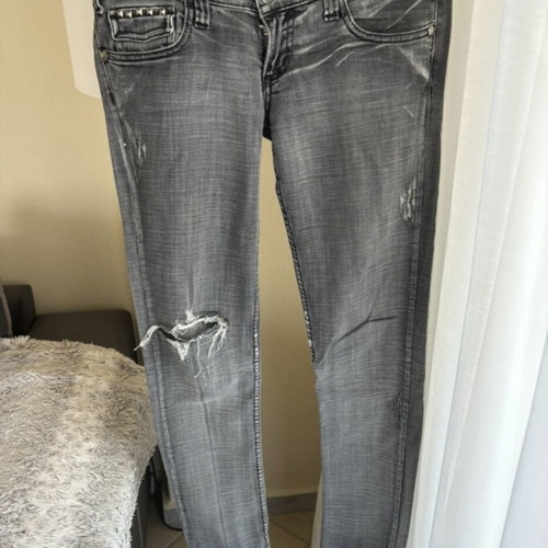 Stradivarius grey jean like new, size S
