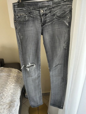 Stradivarius grey jean like new, size S