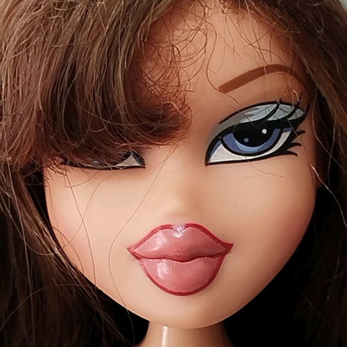 Bratz Style It Dana nude doll used with flaws