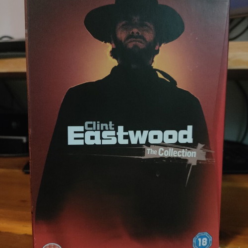 Clint Eastwood The Collection DVD boxset like new with Greek subtitles