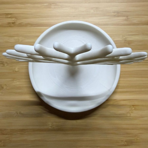Jewelry Stand 3D Printed white, new