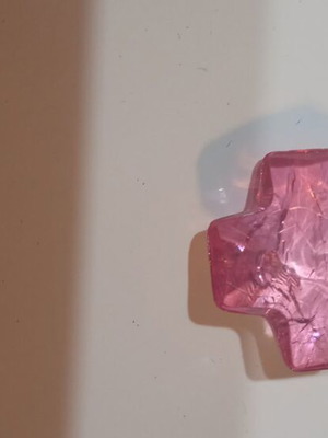 Purple cross used for necklace