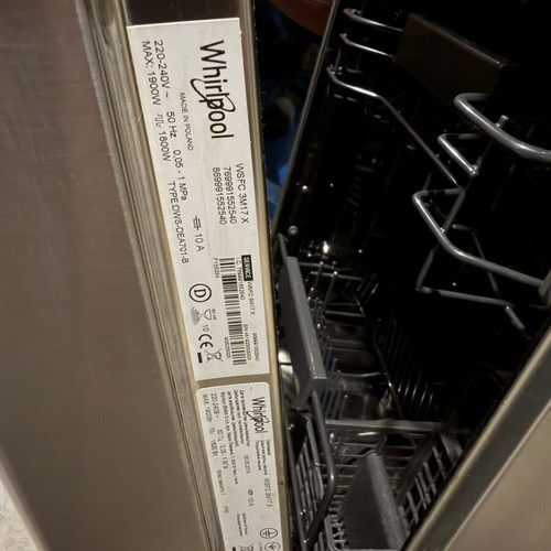 Whirlpool WSFC 3M17 X dishwasher 45 cm inox