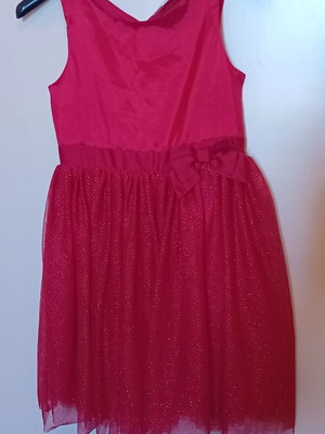 H&M Red Dress for Girls Size 7-8 Like New