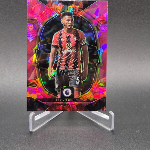 2022 Panini Select Premier League Terrace Pink Ice Prizm Lloyd Kelly #5 Bournemouth Juventus