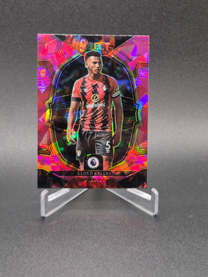 2022 Panini Select Premier League Terrace Pink Ice Prizm Lloyd Kelly #5 Bournemouth Juventus