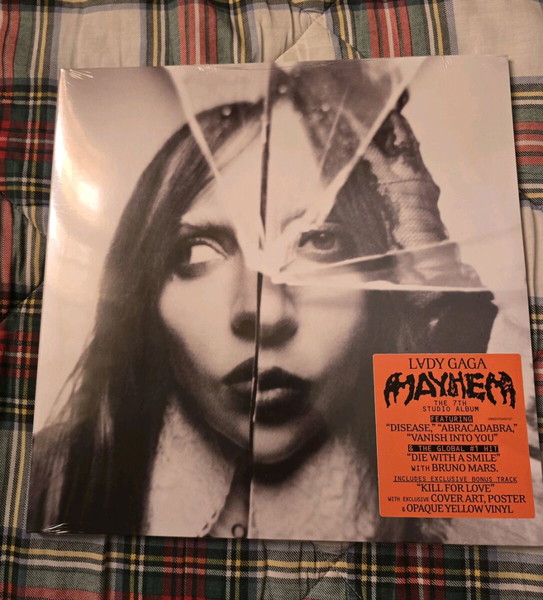 Lady Gaga Mayhem Yellow Vinyl Sealed