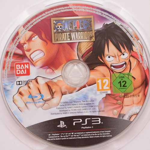 One Piece: Pirate Warriors PlayStation 3 game like new