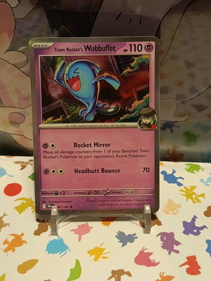 Team Rocket's Wobbuffet (DRI 082) holo σαν καινούργιο