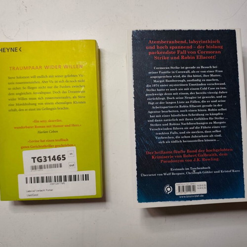German books used, set of 5