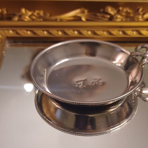 Silver-plated utensils like new, set of 3 pieces