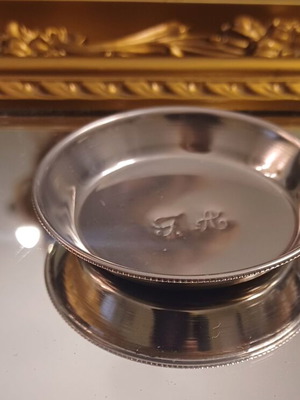 Silver-plated utensils like new, set of 3 pieces