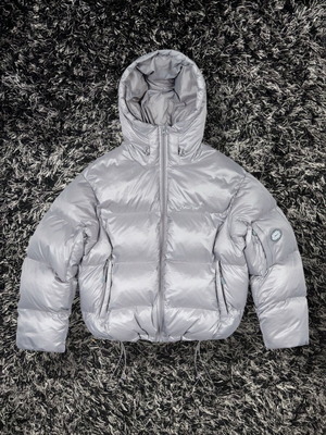 Broken Planet Puffer яке ново, сребърно, размер S