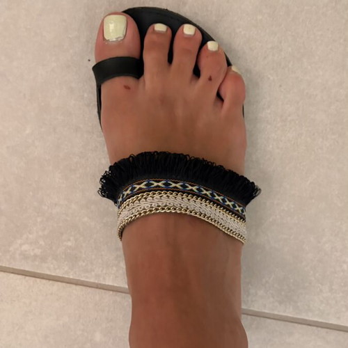 Estil black leather sandals size 39 new