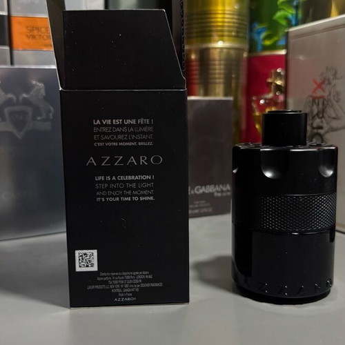 Azzaro The Most Wanted Intense EDP perfume like new, 100 ml