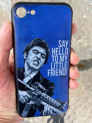 Silicone cases for iPhone 7/8/SE 2020/SE 2022 Scarface Tony Montana new
