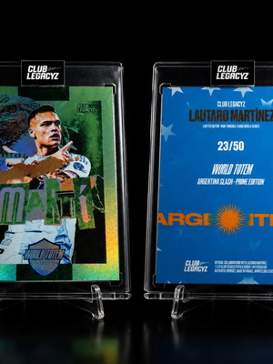 Club Legacyz Lautaro Martinez Argentina Splash-Prime Edition Numbered 23/50