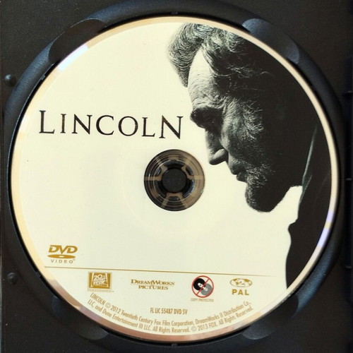 Lincoln DVD like new with Greek subtitles