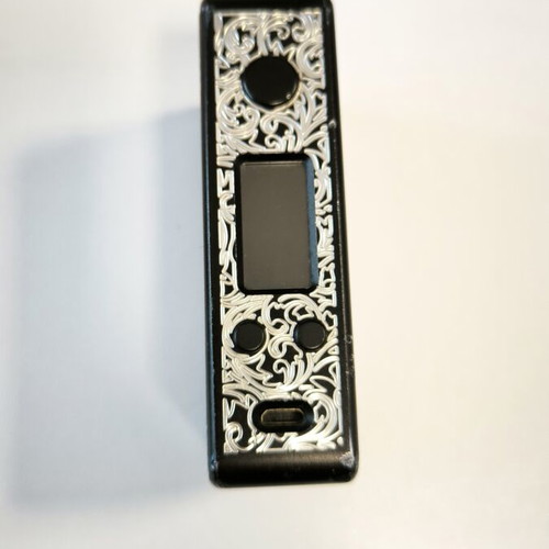 Hotcig R150S TC Box Mod used with two 18650 batteries, 150W