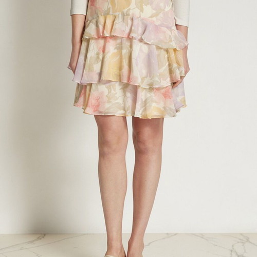 Ralph Lauren Floral Skirt like new, XS, beige