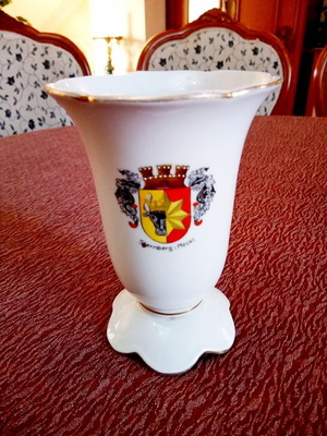 Vintage Bauer & Lehmann Kahla vase Germany 1935-1965