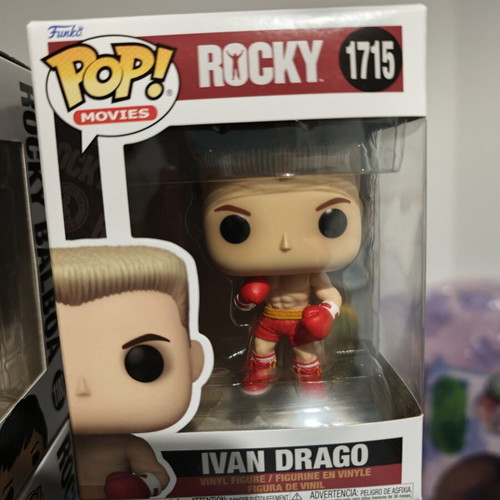 Funko Pop Movies Rocky Ivan Drago Clubber Lang set of 4 new