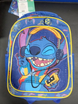 Stitch toddler backpack with front pocket 29cm new