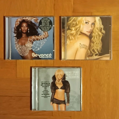 Beyonce, Shakira, Britney Spears 3 CD pack new