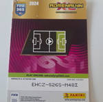 Panini FIFA 365 Adrenalyn XL 2023-24 Top Master sticker used with corner wear