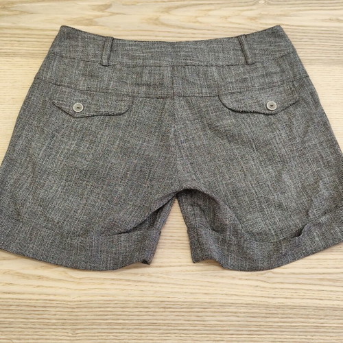 Vintage Y2K tailored shorts gray tweed, like new