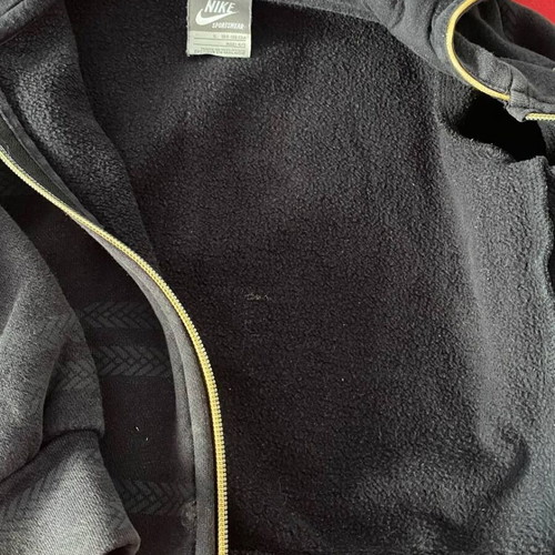 Nike Sportswear warm hooded sweatshirt for 4–5 years like new, black