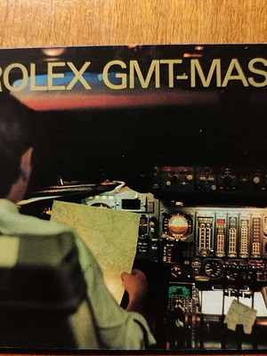 Rolex booklet GMT-MASTER 595.52 1996 like new, authentic