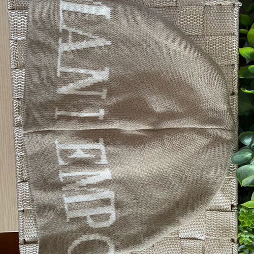 Emporio Armani hat new, beige with white pattern unisex