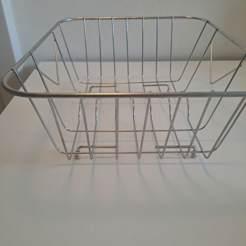 Sanitec Stainless Steel Sink Drainer Silver 28x33cm