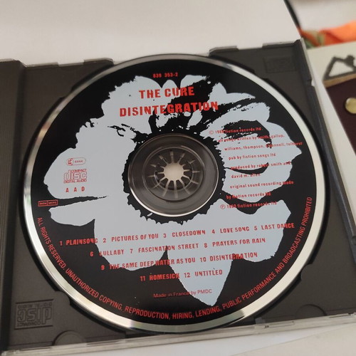 The Cure Disintegration CD like new, rock album