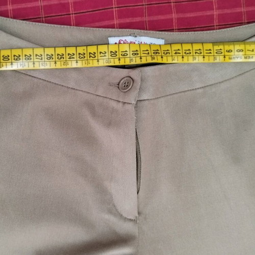 S.Oliver beige pants like new, size XS