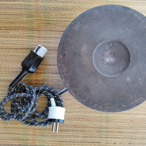 Electric hotplate medium 1600W used, German made, portable with Schuko plug