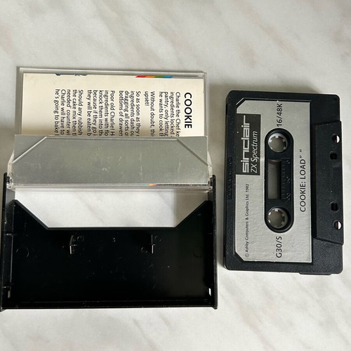 Spectrum Cookie cassette used in good condition